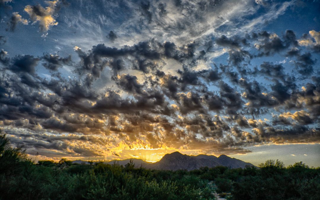 Sunrise over Tucson